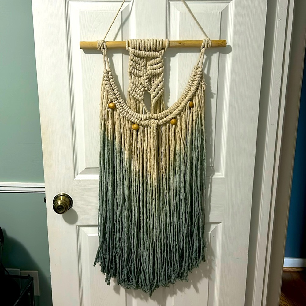 Boho macrame hanging